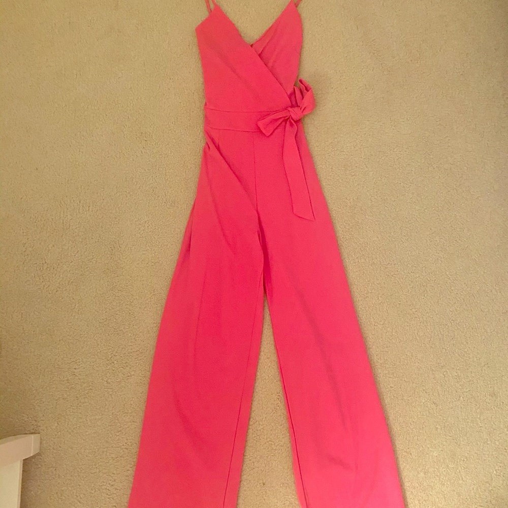 Pink jumpsuit